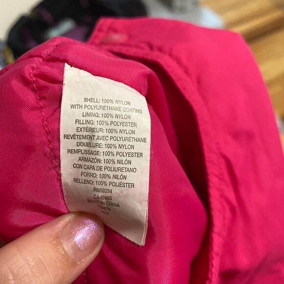 Place Est 1989 Girls Snow Bib Overall Pants Neon Pink Lined Button Strap 4T - Picture 8 of 8